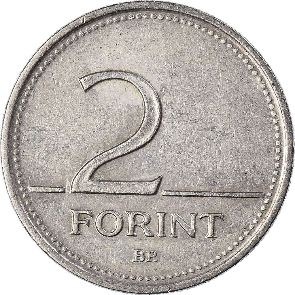 Moneda, Hungría, 2 Forint, 1996