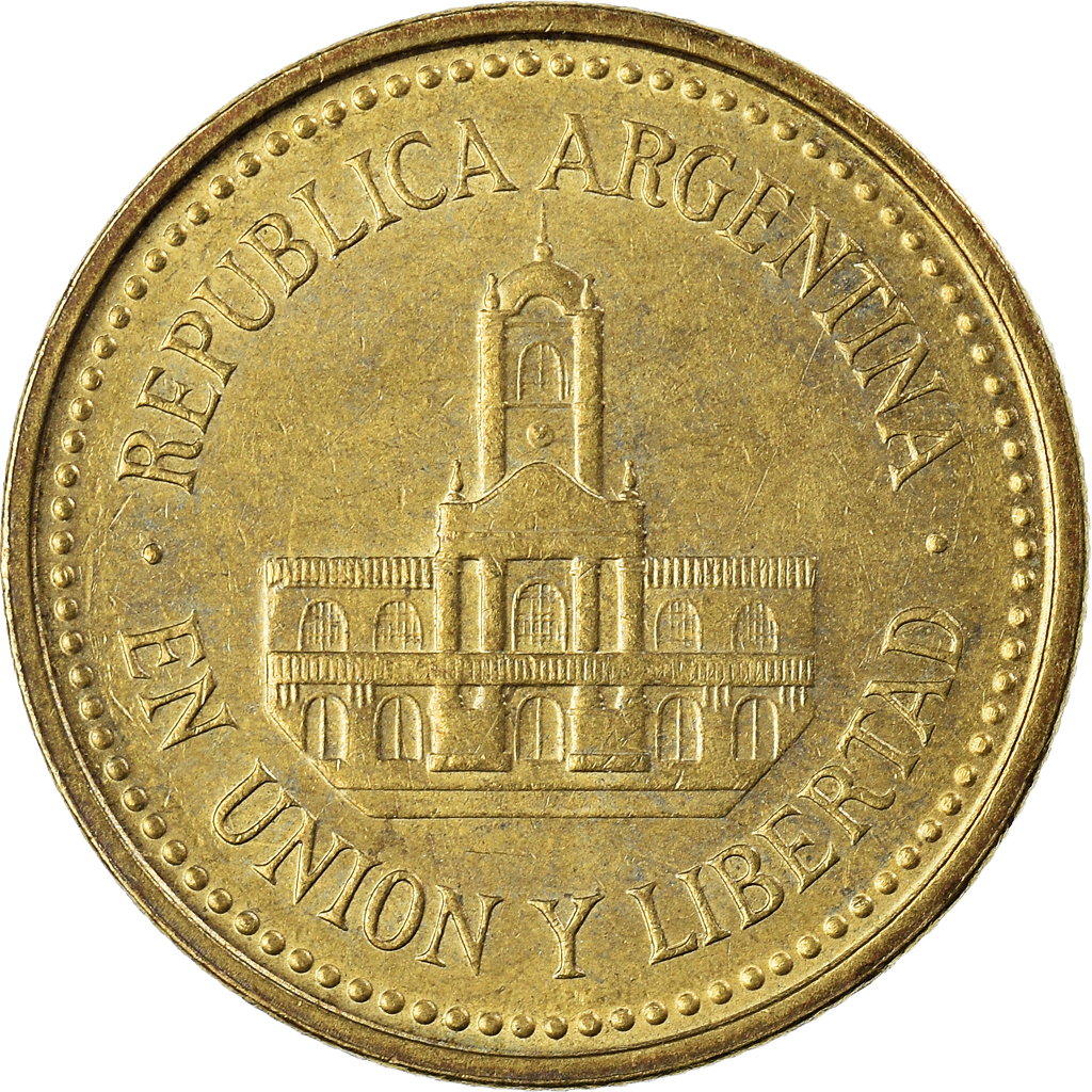 Coin, Argentina, 25 Centavos, 2009