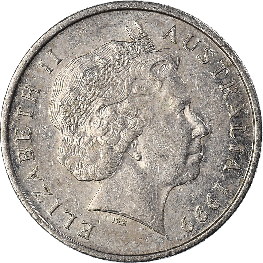 Moneda, Australia, 5 Cents, 1999