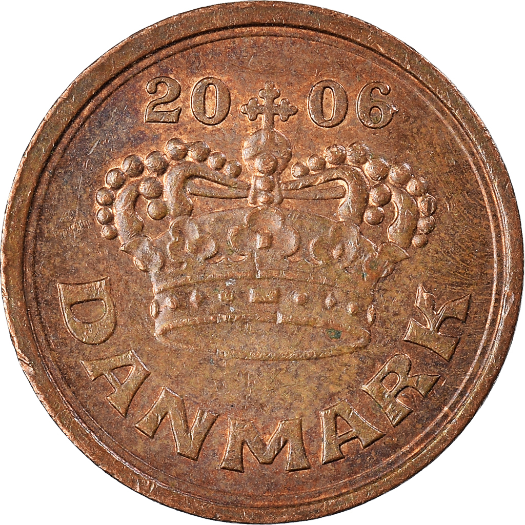 Moneda, Dinamarca, 25 Öre, 2006