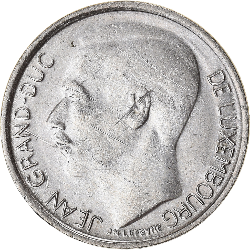 Moneda, Luxemburgo, Franc, 1965