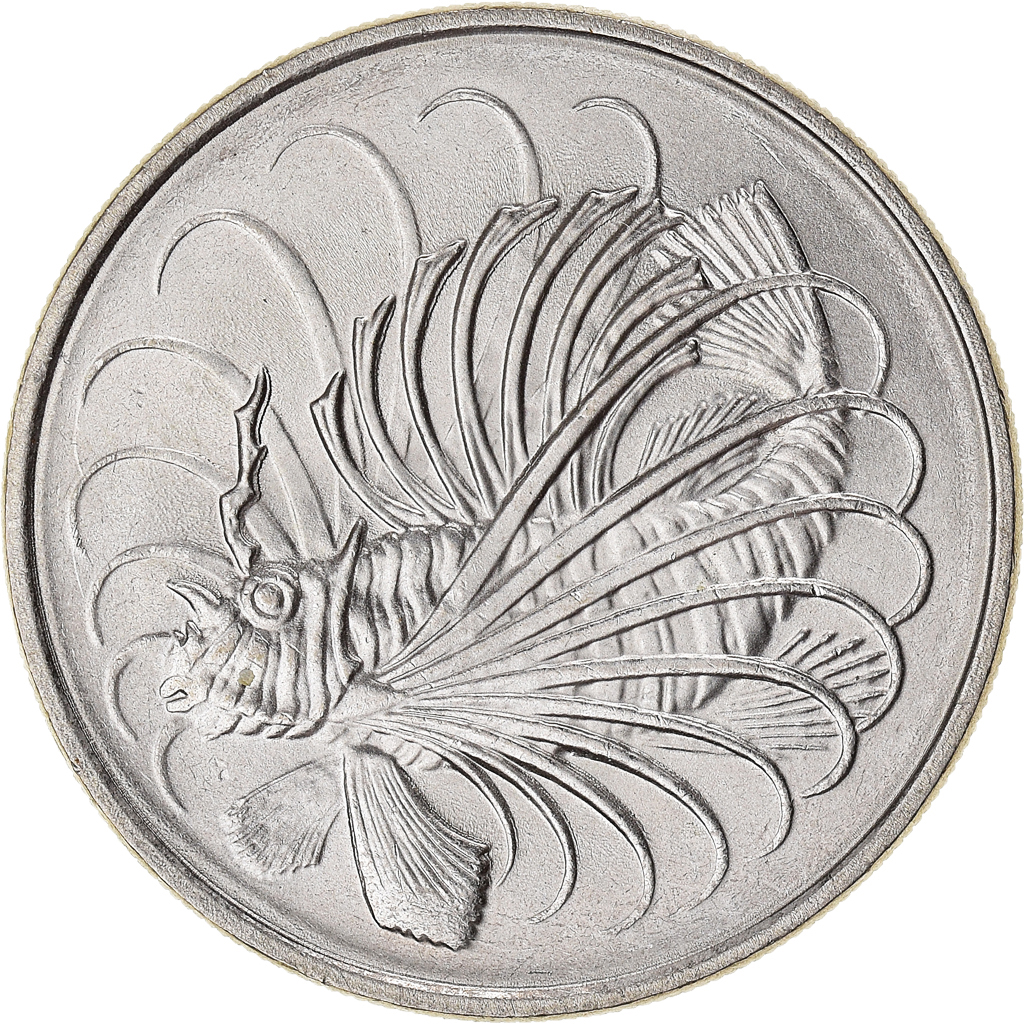 Moneda, Singapur, 50 Cents, 1982