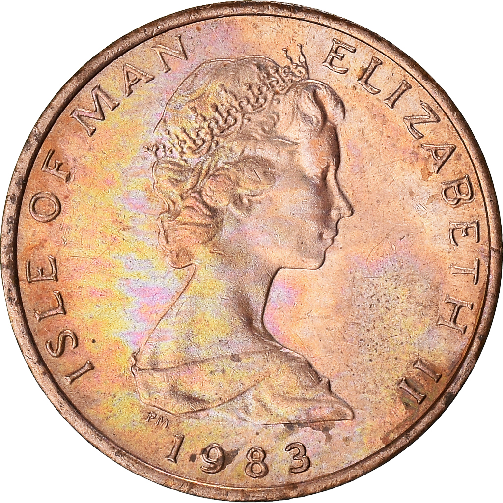 Moneda, Gran Bretaña, 1/2 Penny, 1983