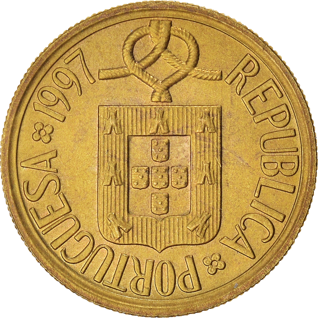 Moneda, Portugal, 5 Escudos, 1997