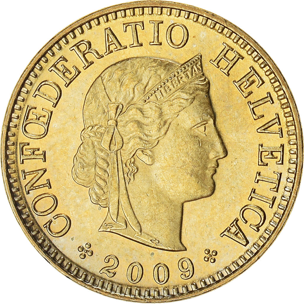 Coin, Switzerland, 5 Rappen, 2009