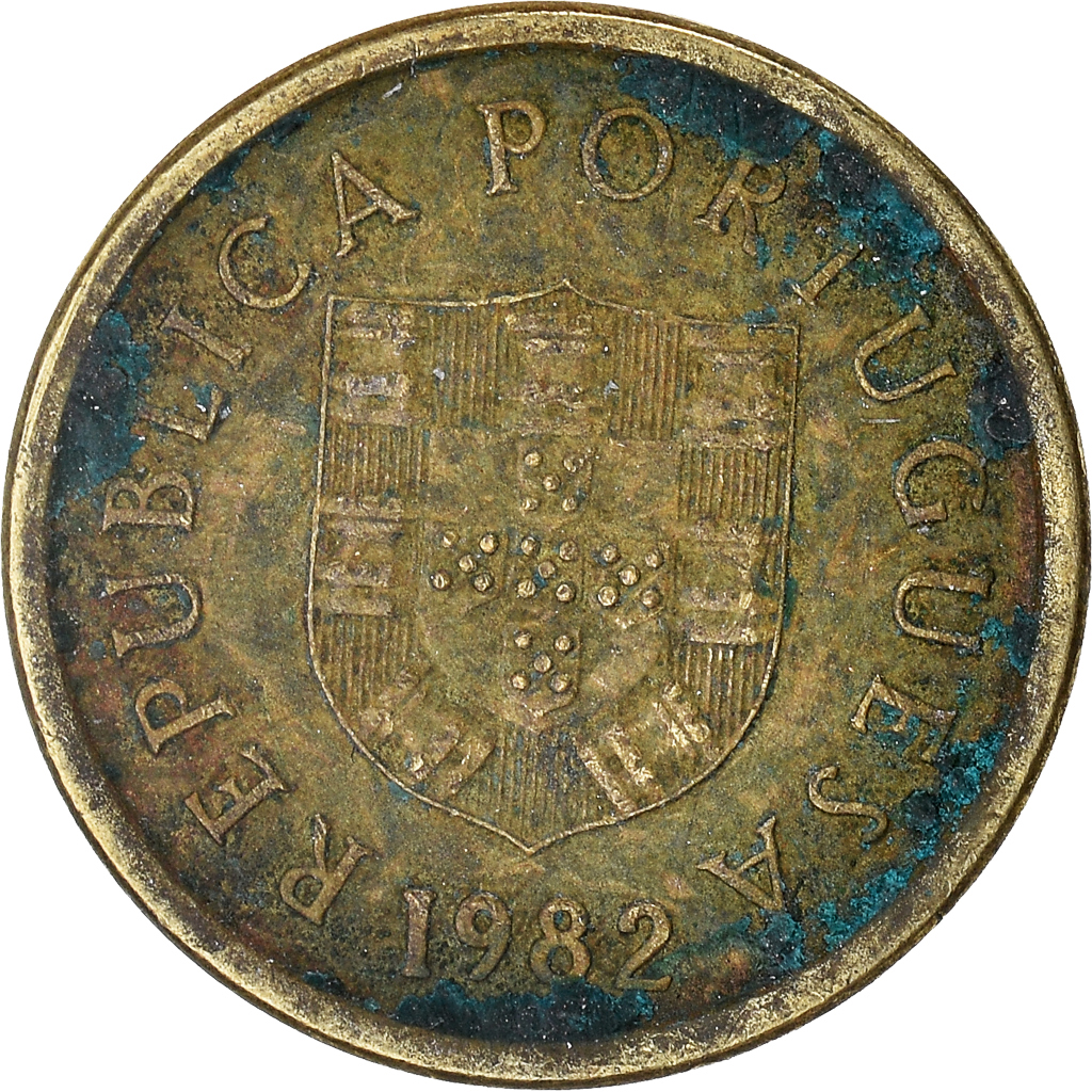 Moneda, Portugal, Escudo, 1982