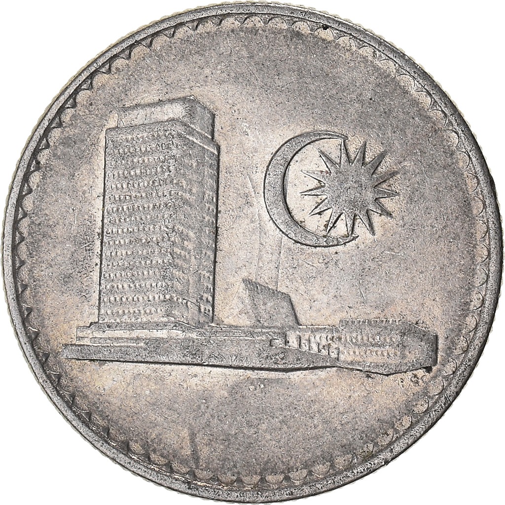 Moneda, Malasia, 10 Sen, 1976