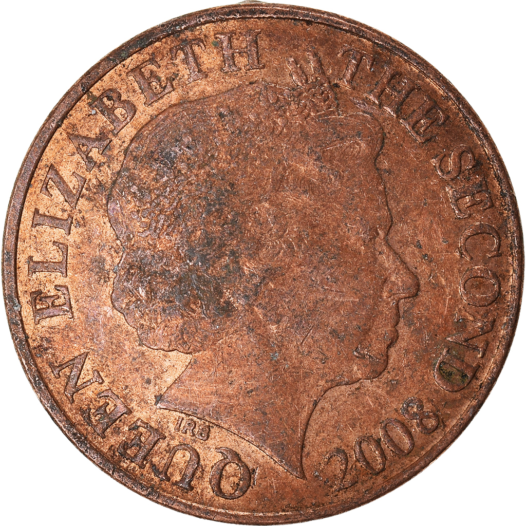 Coin, Jersey, 2 Pence, 2008