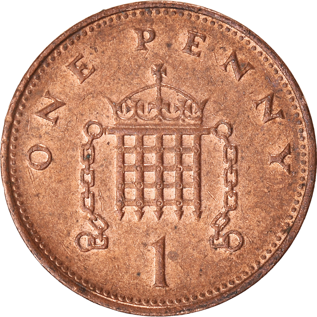 Moneda, Gran Bretaña, Penny, 1997