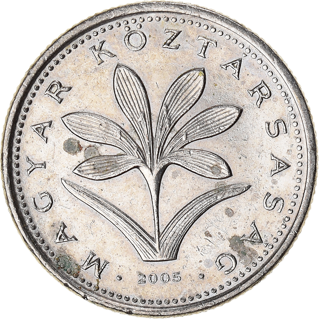 Moneda, Hungría, 2 Forint, 2005