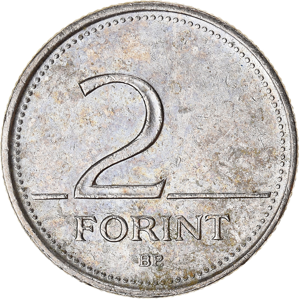 Moneda, Hungría, 2 Forint, 2005