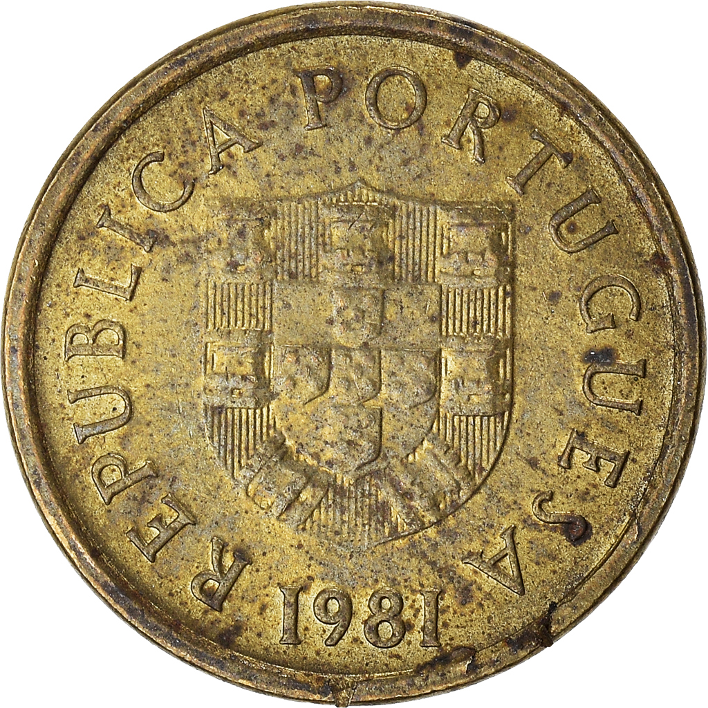 Moneda, Portugal, Escudo, 1981