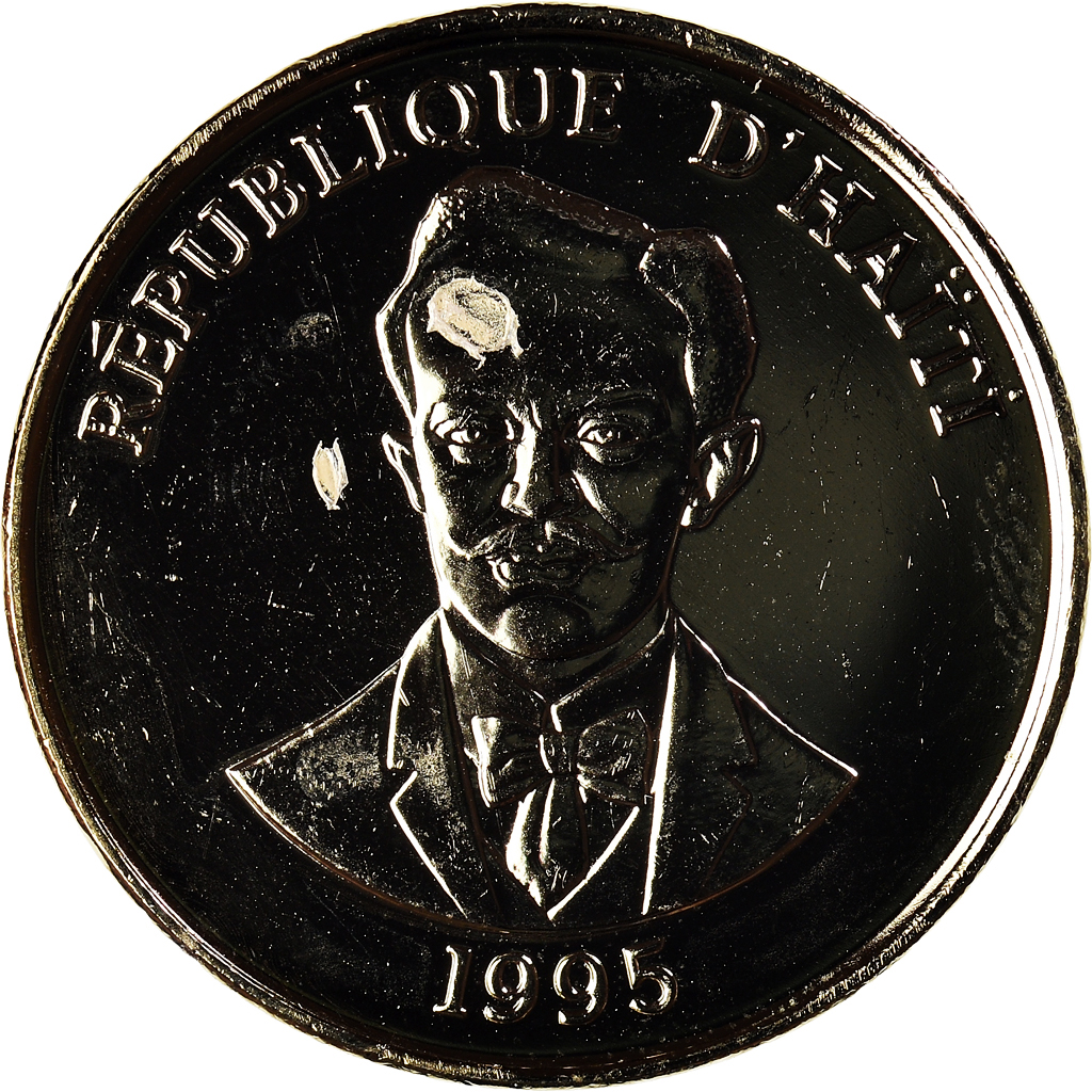 Coin, Haiti, 50 Centimes, 1995