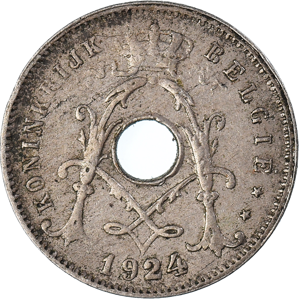 Coin, Belgium, 5 Centimes, 1924