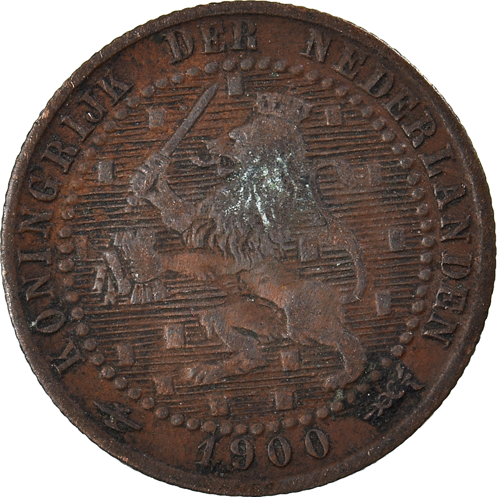 Moneda, Países Bajos, Cent, 1900