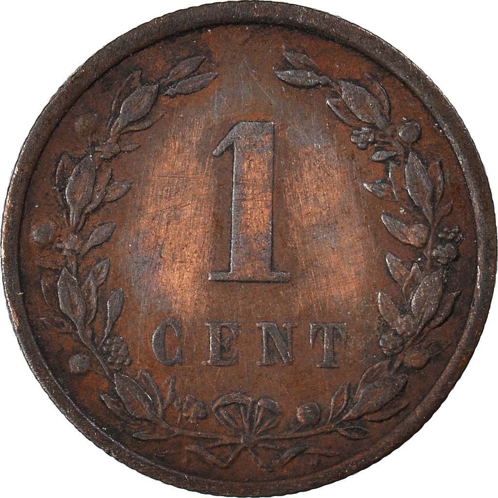 Moneda, Países Bajos, Cent, 1900