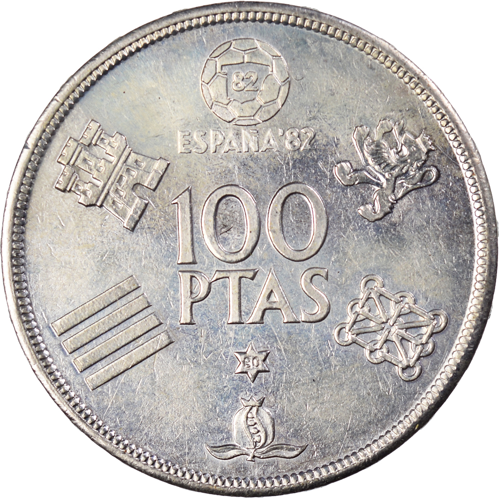 Moneda, España, 100 Pesetas