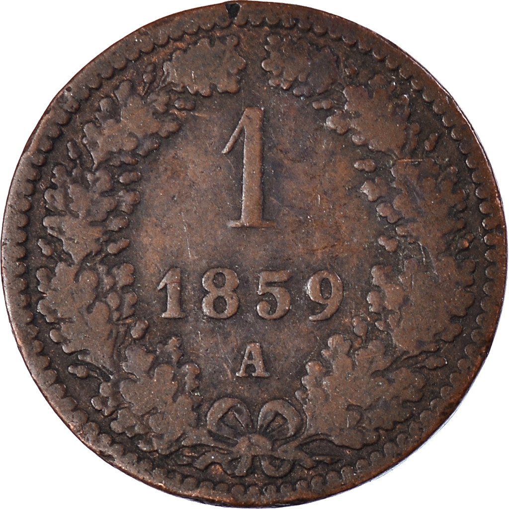 Moneda, Austria, Kreuzer, 1859