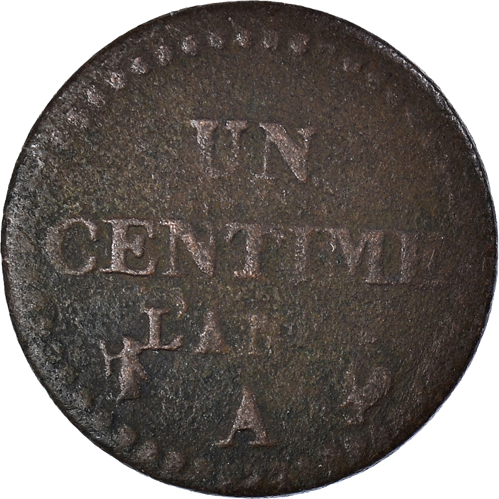 Coin, France, Centime, Undated