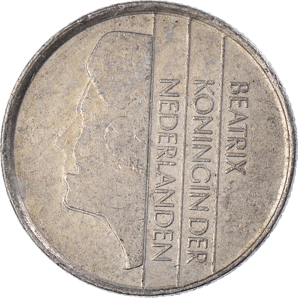 Moneda, Países Bajos, 25 Cents, 1983