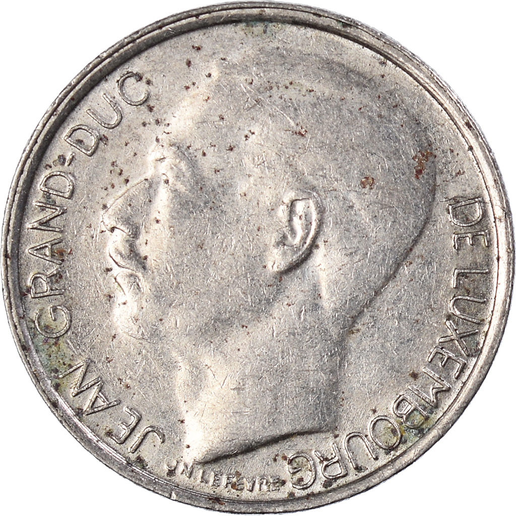 Moneda, Luxemburgo, Franc, 1984