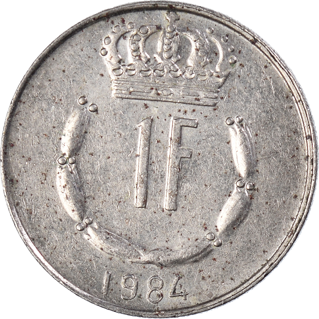 Moneda, Luxemburgo, Franc, 1984