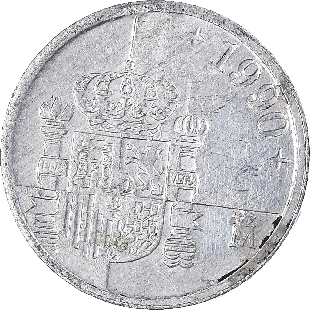 Moneda, España, Peseta, 1990
