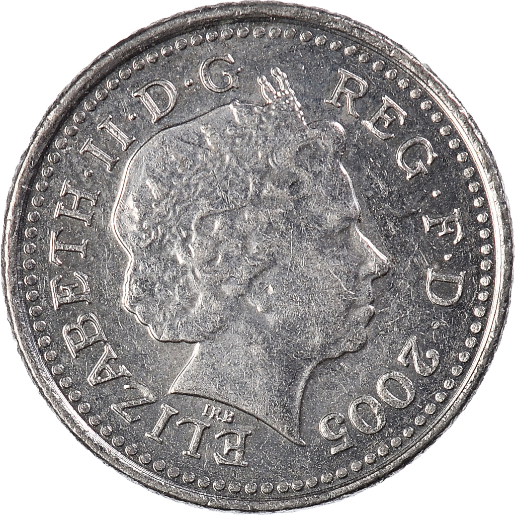 Moneda, Gran Bretaña, 5 Pence, 2005