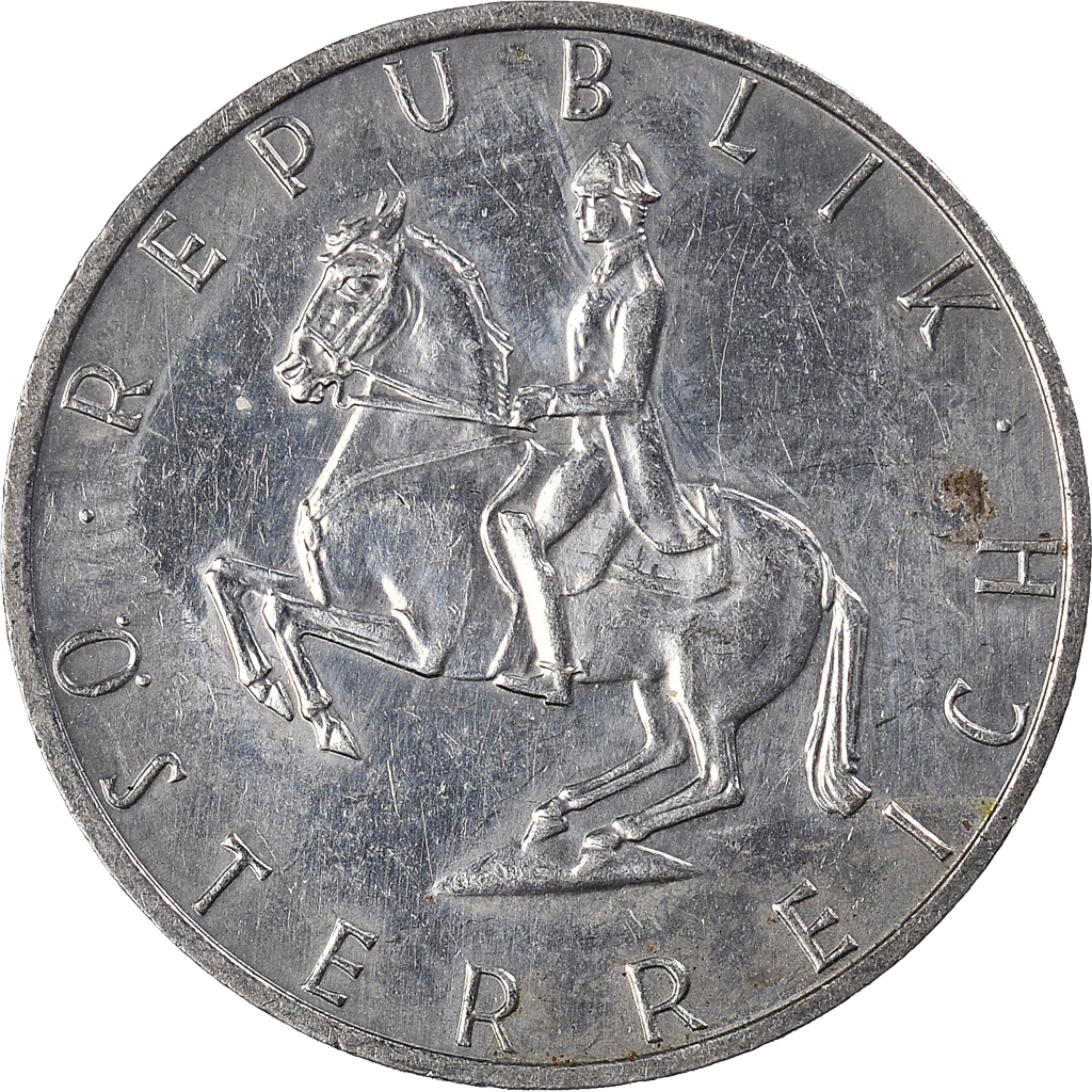 Moneda, Austria, 5 Schilling, 1992