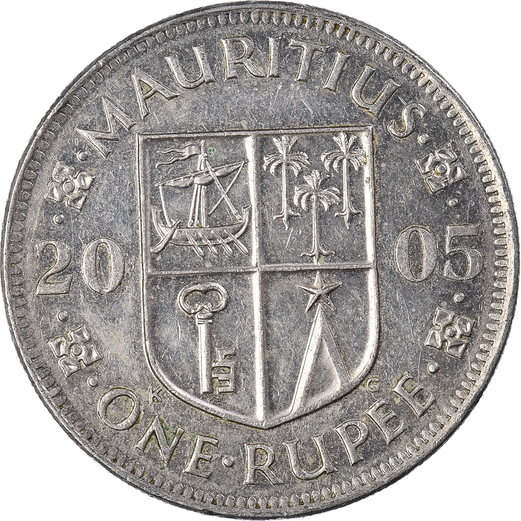 Moneda, Mauricio, Rupee, 2005