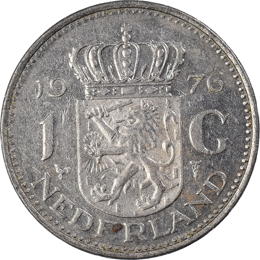 Moneda, Países Bajos, Gulden, 1976