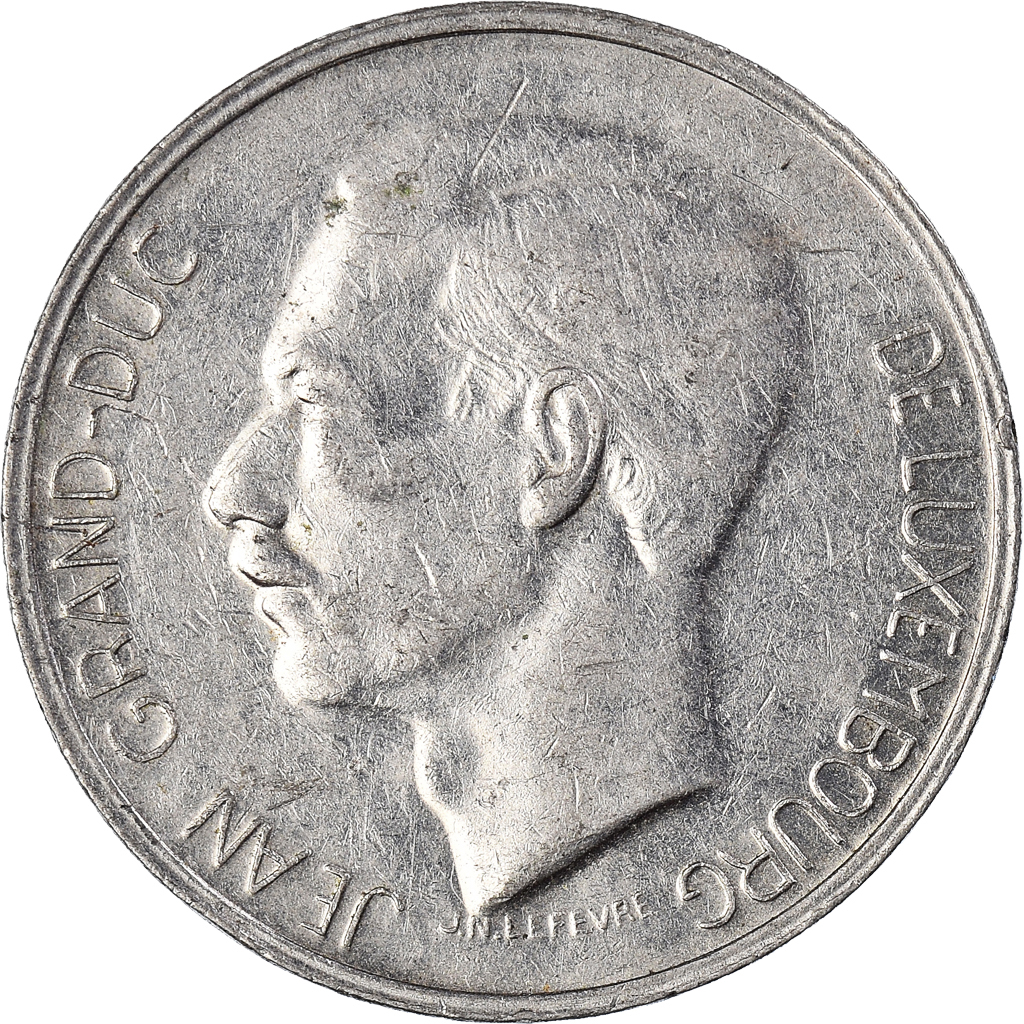 Moneda, Luxemburgo, 10 Francs, 1972