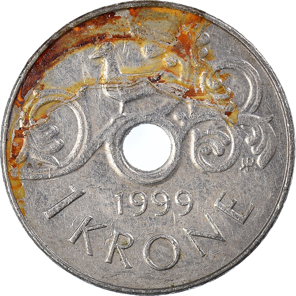 Moneda, Noruega, Krone, 1999