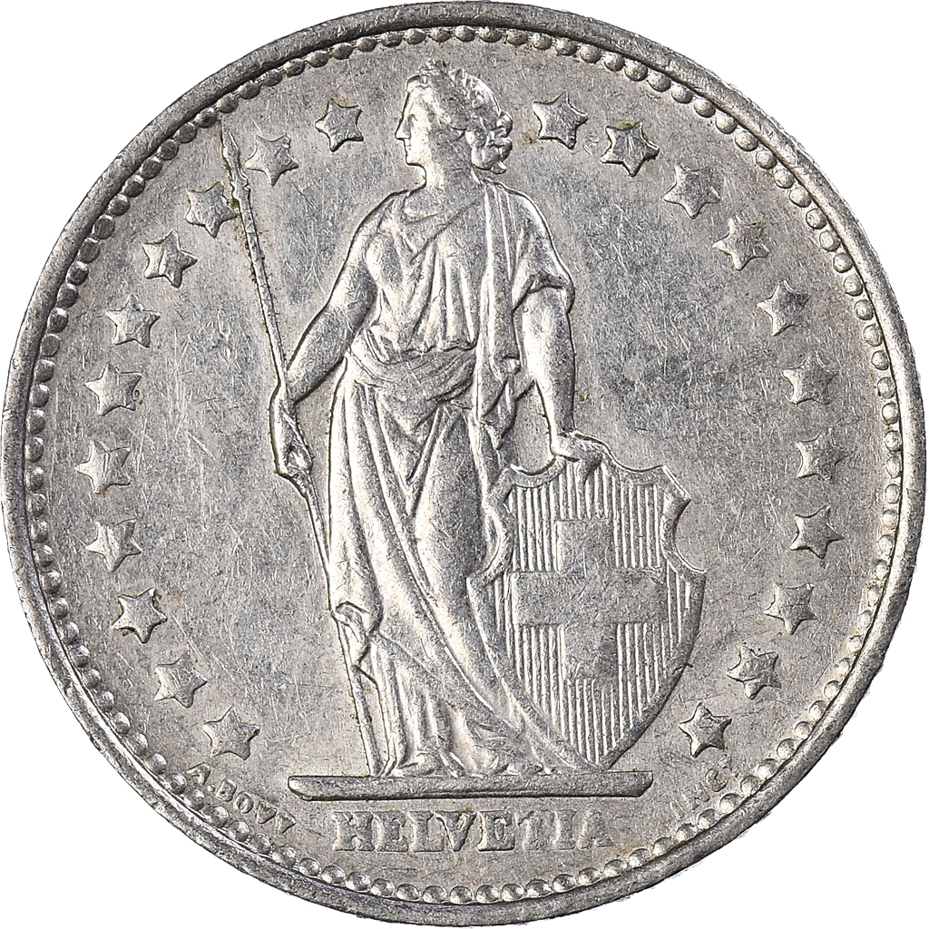 Moneda, Suiza, Franc, 1969