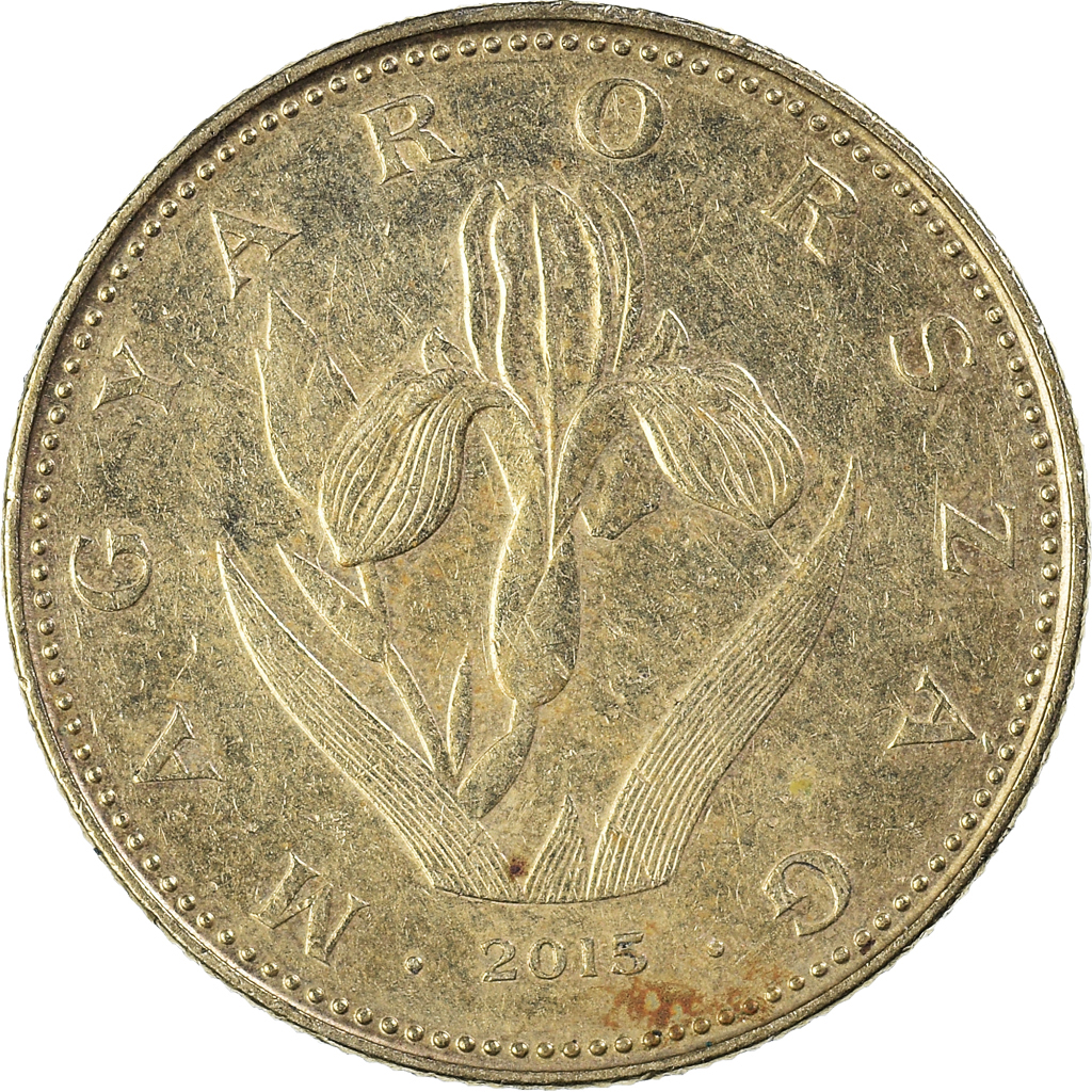 Moneda, Hungría, 20 Forint, 2015