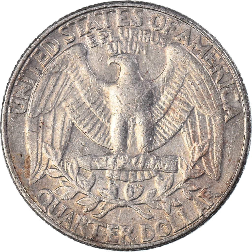 Moneda, Estados Unidos, Quarter, 1987