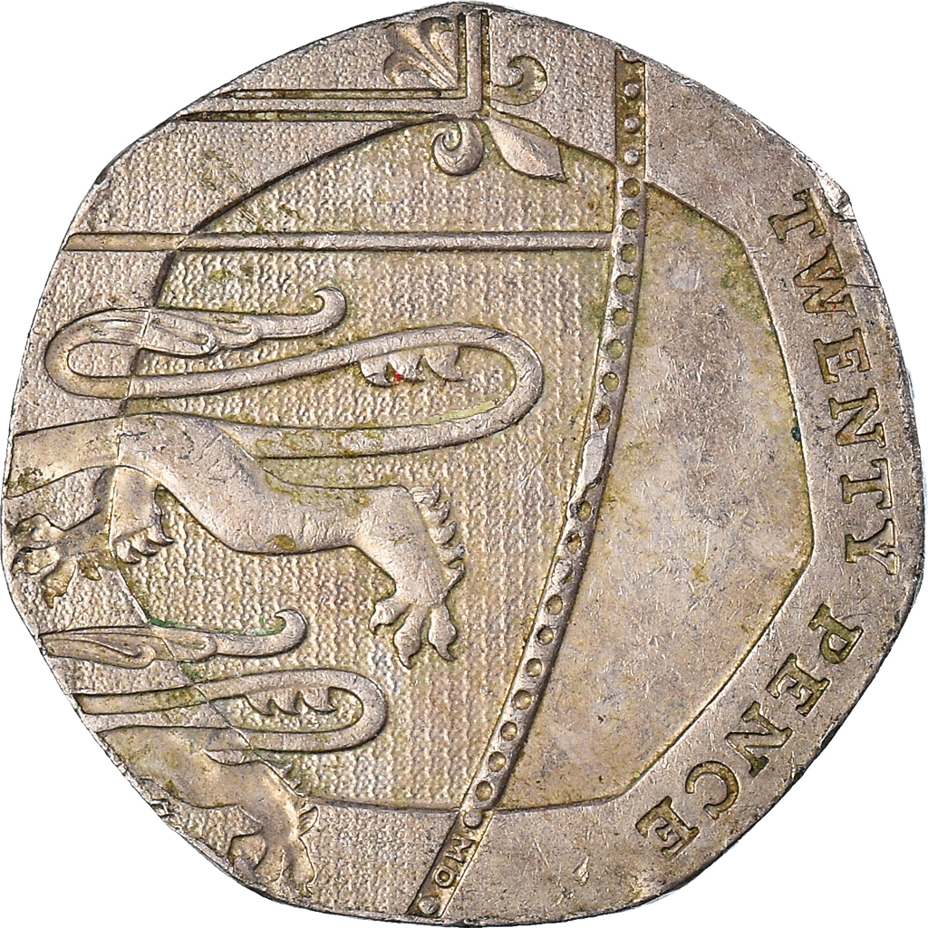 Moneda, Gran Bretaña, 20 Pence, 2009