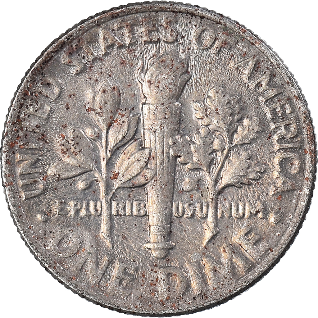 Moneda, Estados Unidos, Dime, 1988