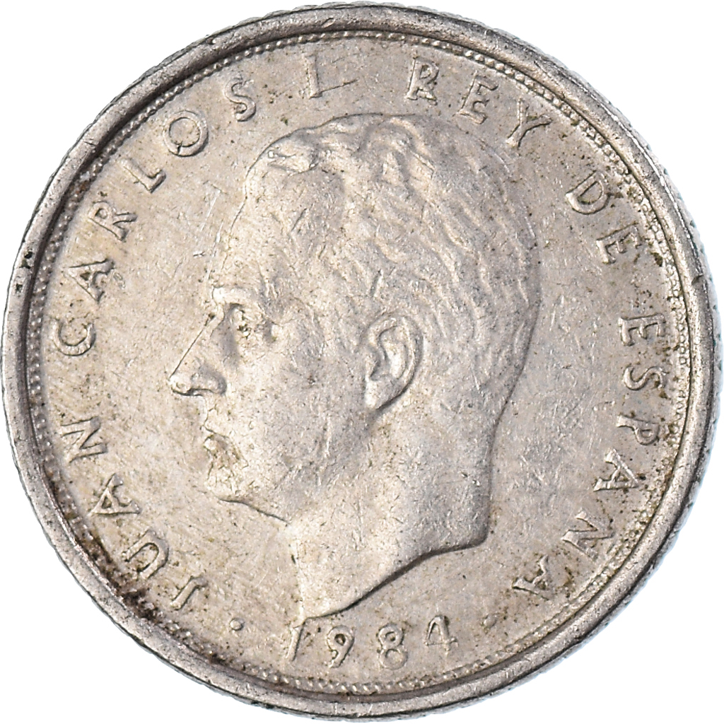 Moneda, España, 10 Pesetas, 1984