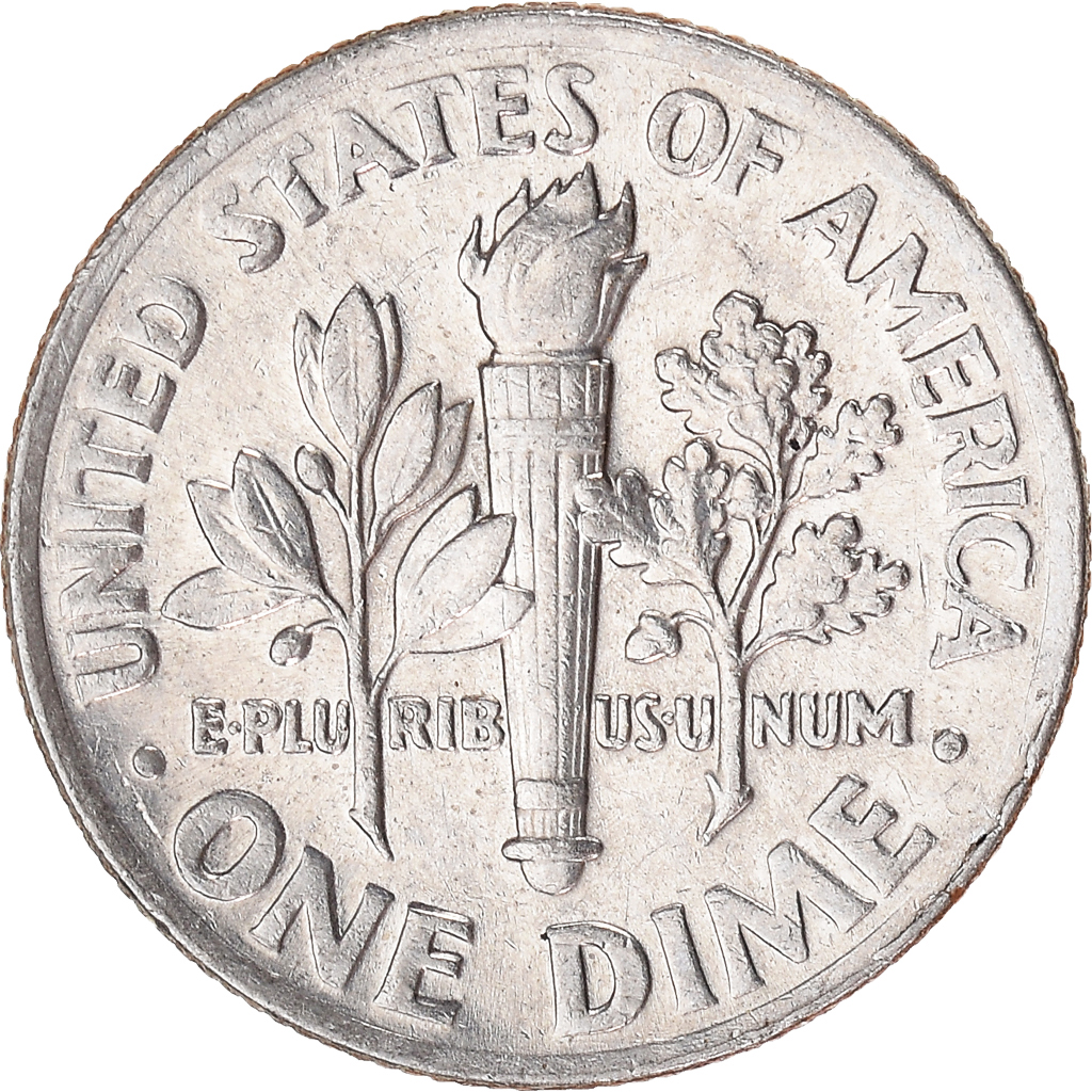 Moneda, Estados Unidos, Dime, 2000