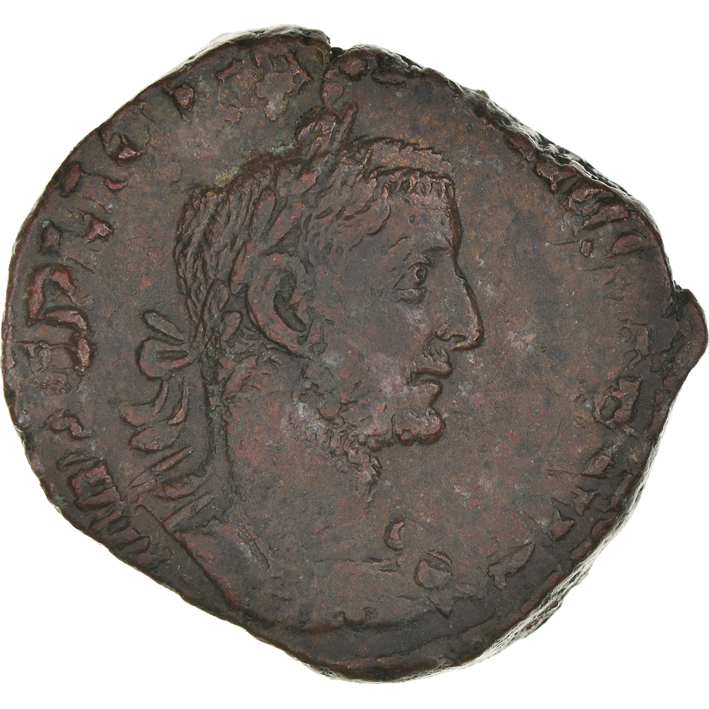 Coin, Gallienus, Sestertius, 255256, Rome, EF(4045), Bronze, RIC221