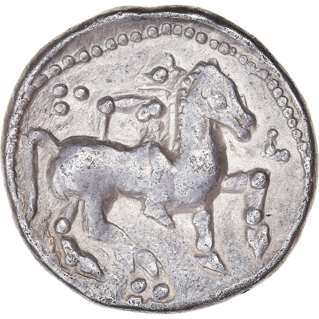 Coin, Danubian Celts, Tetradrachm, 3rd-2nd century BC, Pedigree, EF
