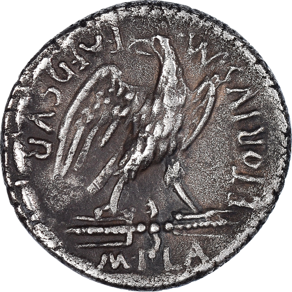 Coin, Plaetoria, Denarius, 57 BC, Rome, , Silver, Crawford:409/1