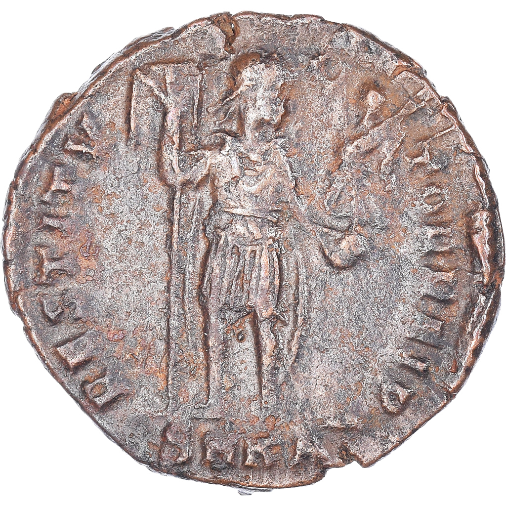 Coin, Valentinian I, 1/2 Maiorina, 364-367, Kyzikos, Rare, , Bronze