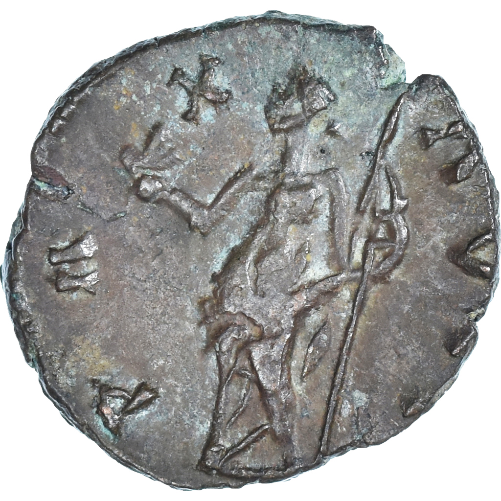 Coin, Tetricus I, Antoninianus, 273-275, Uncertain Mint, Contemporary imitation