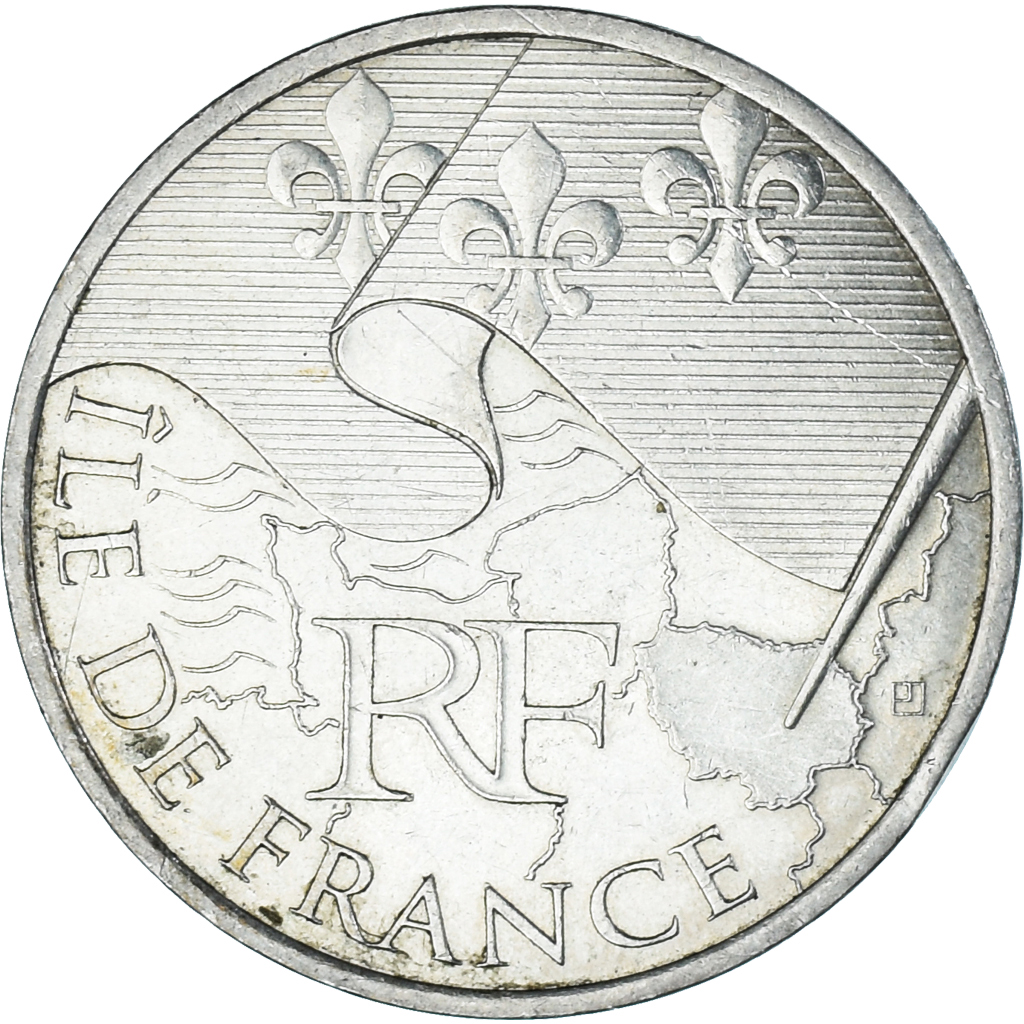 France, 10 Euro, Euros des régions, 2010, Monnaie de Paris, Ile De France, SPL