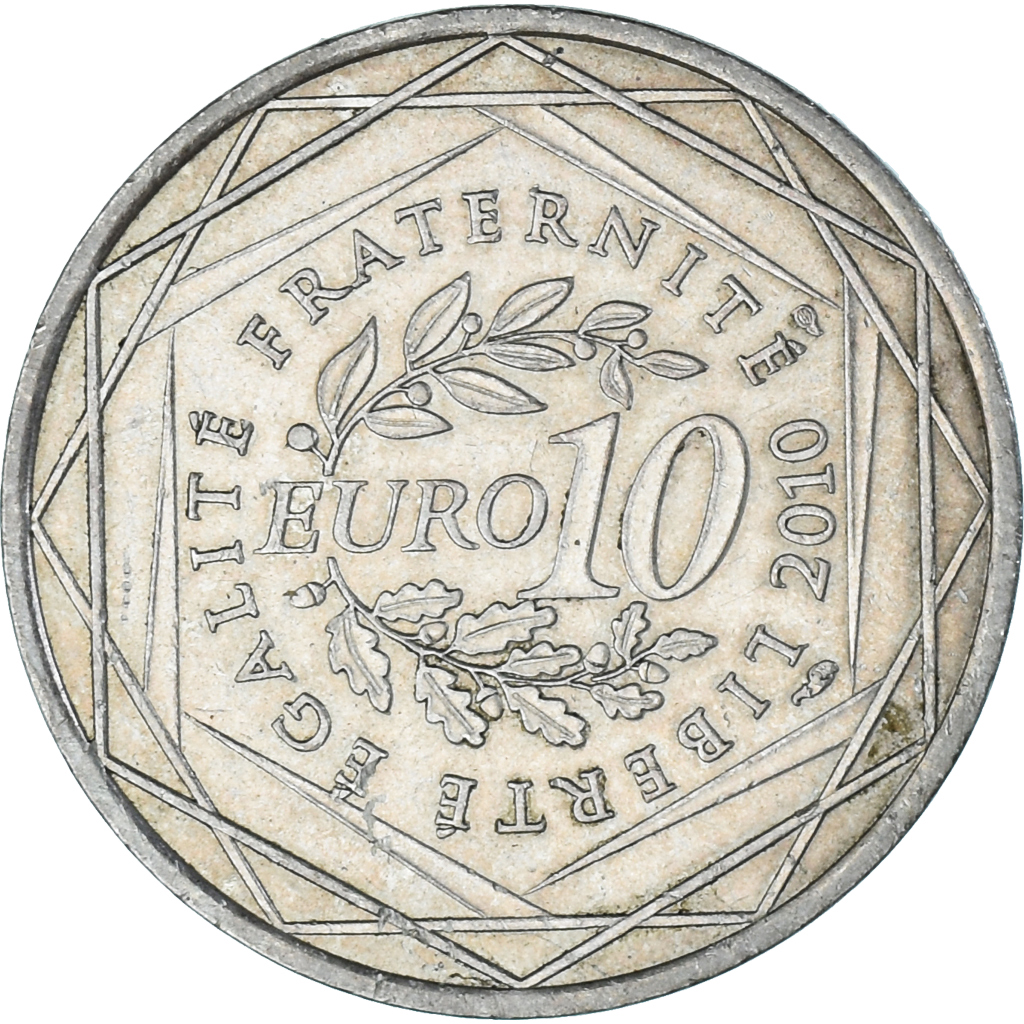 France, 10 Euro, Euros des régions, 2010, Monnaie de Paris, Ile De France, SPL