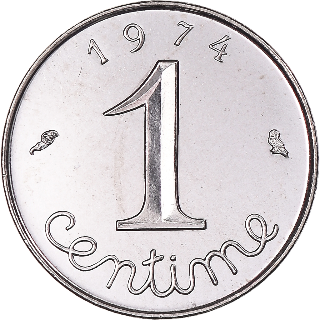 Coin, France, Épi, Centime, 1974, Paris, , Stainless Steel, KM:928