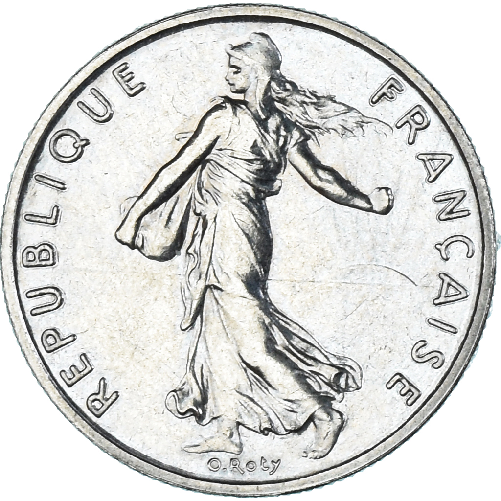 Coin, France, Semeuse, 1/2 Franc, 1990, Paris, , Nickel, KM:931.1