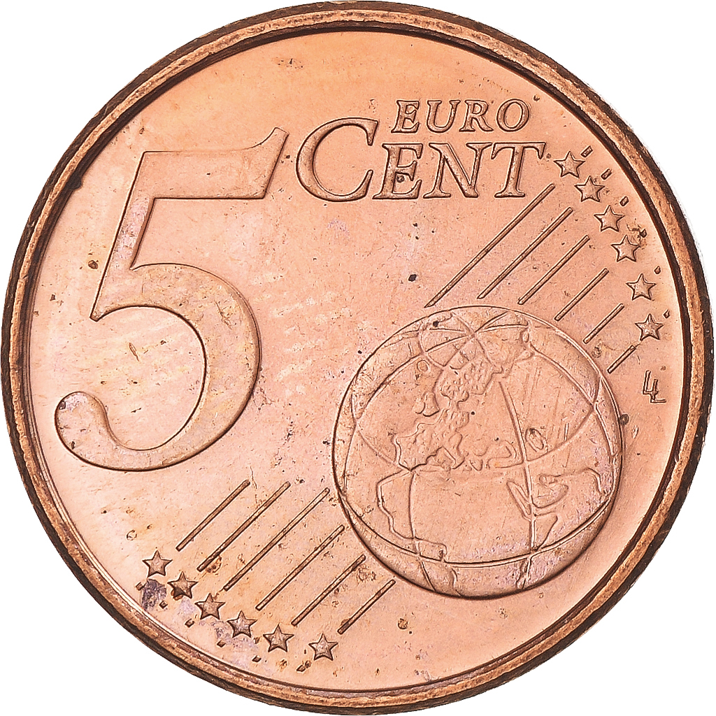Finland, 5 Euro Cent, 2000, Vantaa, EF(40-45), Copper Plated Steel, KM:100
